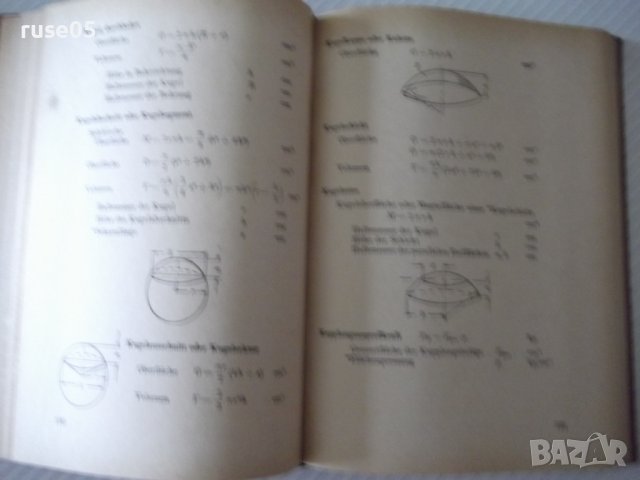 Книга "KLEINES FORMELLEXIKON - Alfred Arndt" - 432 стр., снимка 5 - Енциклопедии, справочници - 38099548