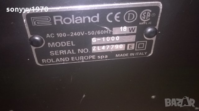 *ROLAND G-1000 MADE IN ITALY, снимка 4 - Синтезатори - 27472204