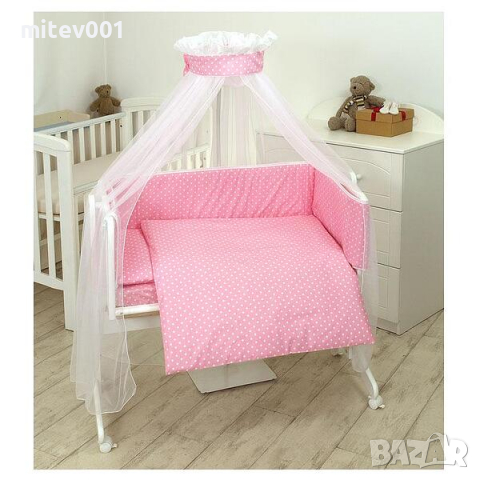  Бебешки спален комплект 135 х 100 см, внос от Германия и Полша, снимка 5 - Спално бельо и завивки - 36437765