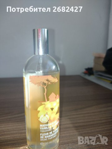 The Body Shop Madagascan Vanilla Flower Fragrance Mist [100 mL], снимка 1