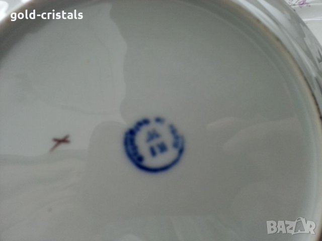 Стар български порцелан чинии, снимка 9 - Антикварни и старинни предмети - 33484028