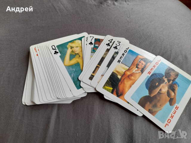 Стари Еротични карти за игра #3, снимка 3 - Други ценни предмети - 32984507