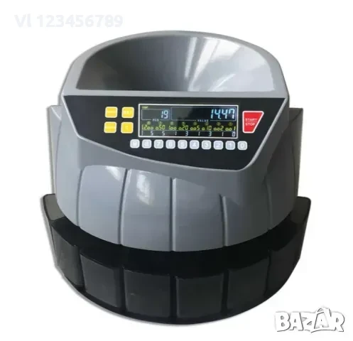 Машина за броене и сортиране на монети стотинки с LED дисплей, снимка 2 - Друго търговско оборудване - 50647984