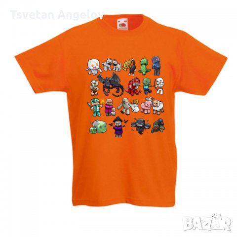 Детска тениска  майнкрафт Minecraft 8, снимка 4 - Детски тениски и потници - 32697159
