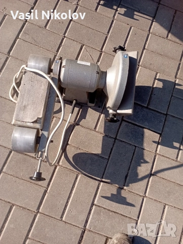 Лентов шлайф Дърводелски Елпром Тетевен от соца , снимка 3 - Други машини и части - 53405701