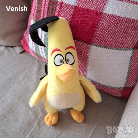  Чък (Chuck) от поредицата Angry Birds, снимка 4 - Плюшени играчки - 52836584
