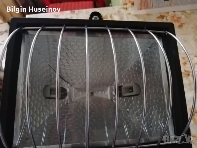 Прожектор халогенен черен 24.0V 150W 140x95 |, снимка 2 - Друга електроника - 37819085