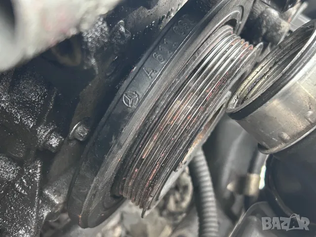 A6110301303 шайба колянов вал демпферна шайба mercedes w211 e class 2002 2003, снимка 2 - Части - 48810922