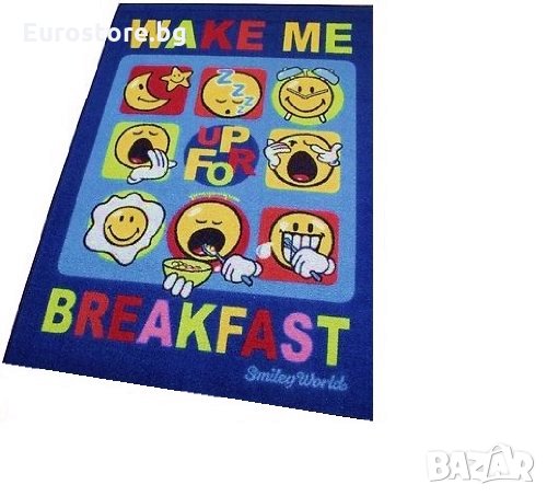 (-40%) Килим ASSOCIATED WEAVERS - Wake Me Up Smiley Breakfast, 80X120CM, снимка 4 - Килими - 26254652
