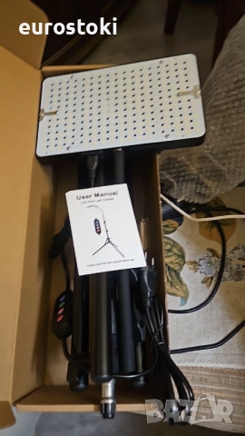 GroCruiser LED 25-ватова фитолампа за отглеждане на стайни растения, пълноспектърна, със статив , снимка 7 - Стайни растения - 51671989