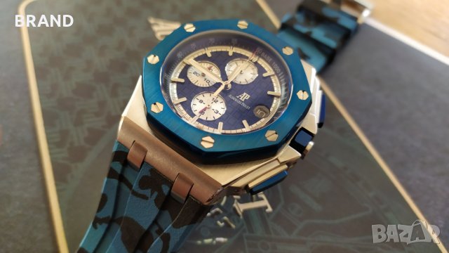 Мъжки часовник AUDEMARS PIGUET Royal Oak OFFSHORE масивен клас 5А+, снимка 3 - Мъжки - 27906357