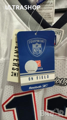 Нова NFL Jersey Reebok size 52 Patriots x Brady, снимка 8 - Тениски - 51583756