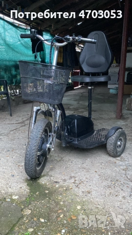  ПРОДАВАМ ТРИКОЛКА ИЗПОЛЗВАНА ПО МАЛКО ОТ 10 МЕСЕЦА, снимка 4 - Инвалидни скутери - 53095607