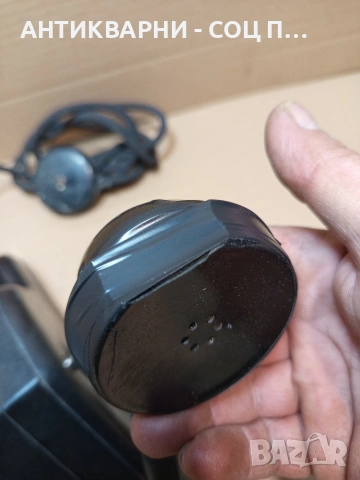 Соц Стар Бакелитен Телефон С Манивела. Номер 620., снимка 8 - Антикварни и старинни предмети - 53250062