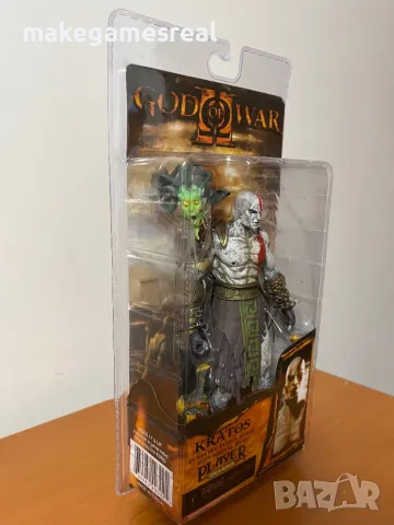 Екшън фигура God of War 2 - Kratos with Medusa Head, снимка 3 - Аксесоари - 49541225