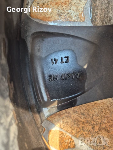 Джанти 17 Skoda 7jx17 et41 5x100, снимка 8 - Гуми и джанти - 51381349