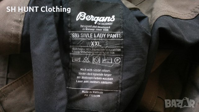 Bergans of NORWAY Sivle Lady Pants размер XXL за лов панталон със здрава брезентова материя - 503, снимка 17 - Екипировка - 43689151