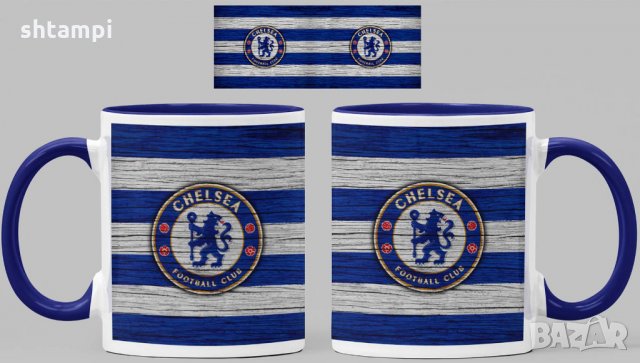 Чаша Челси Chelsea Керамична, снимка 4 - Фен артикули - 34783950