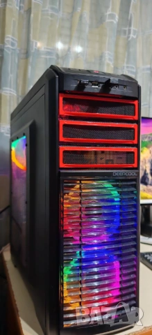 Продавам Геймърско PC I5 10400F/16Gb/256Gb SSD+1.25Tb HDD/Gigabyte Trio 1660 Super, снимка 7 - Геймърски - 53598493