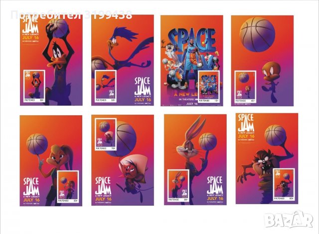 Чисти блокове Филми Анимация Космически забивки: Нови легенди 2022 Тонго, снимка 1