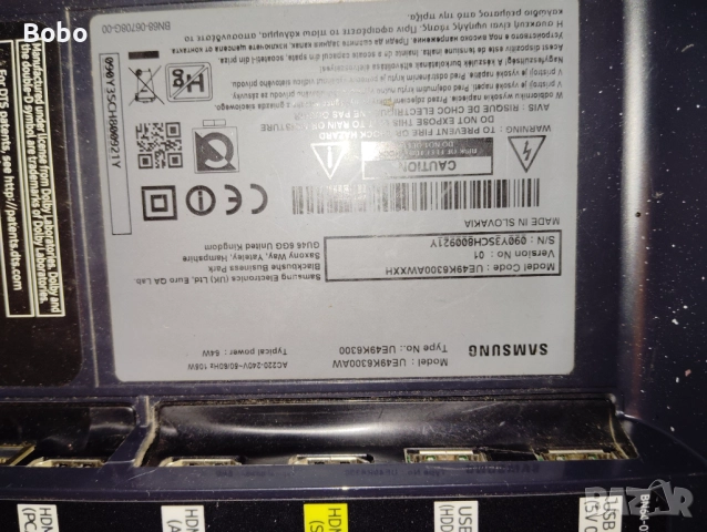 Main board BN41-02534, снимка 3 - Части и Платки - 52920691