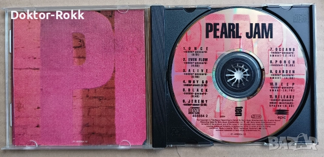 Pearl Jam & Strobez - оригинални дискове 