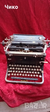 Голяма стара пишеща машина , снимка 2 - Антикварни и старинни предмети - 52576747
