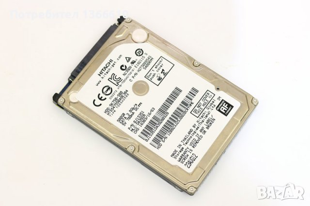 HDD Hitachi SATA 500GB 2.5" , снимка 1 - Части за лаптопи - 43411042