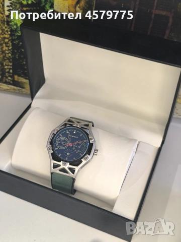 Мъжки водоустойчив часовник , снимка 2 - Мъжки - 53172008