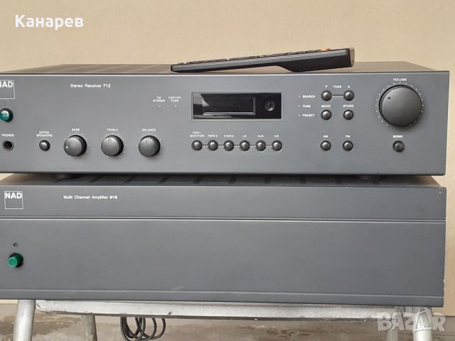NAD Power Amplifier & Stereo  receiver  Preamplifier , снимка 1 - Ресийвъри, усилватели, смесителни пултове - 20679006