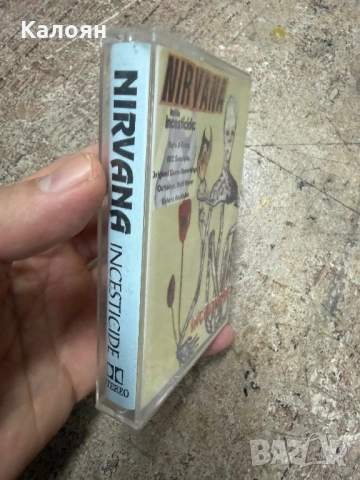 Аудио касета NIRVANA - Incesticide, снимка 2 - Аудио касети - 52969190