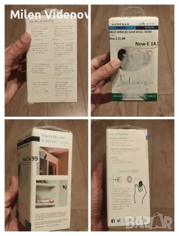 3 броя Стойки за стена за Arlo камери