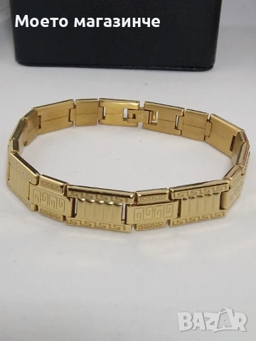 Мъжка гривна от медицинска стомана - различни модели 