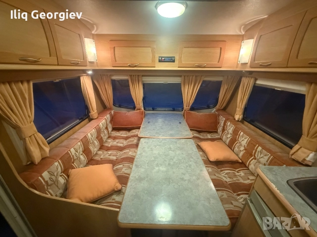 Каравана Lunar Quasar-ФРЕНСКА СПАЛНЯ/ФОРСЕЛТ/ТЕНТА/MOVER/ОБОРУДВАНА/КАТО НОВА, снимка 12 - Каравани и кемпери - 52162188