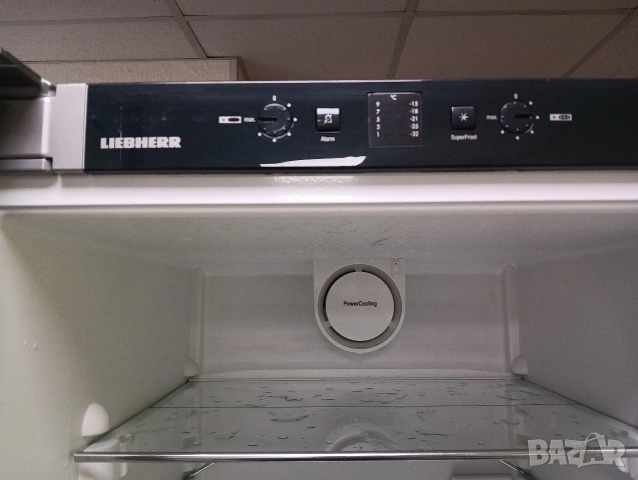 Сив комбиниран хладилник с фризер Liebherr с 2 години гаранция!, снимка 7 - Хладилници - 53128128
