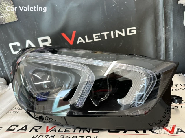 Фар фарове десен Mercedes GLE W167 far farove Мерцедес ГЛЕ 167 Led, снимка 2 - Части - 50679325