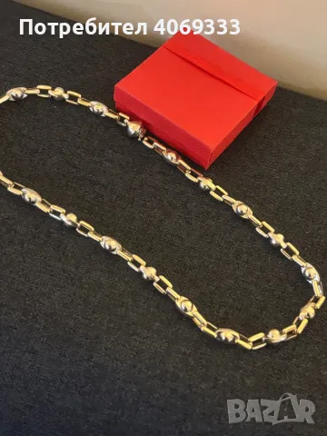 Мъжки плътен златен ланец 92.64гр 14к 66см, снимка 3 - Колиета, медальони, синджири - 49866657