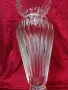 Кристална масивна висока ваза репродукция на Baccarat -Музея на стъклото 8 кг , снимка 7