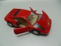№ 7309 стар макет автомобил Ferrari 348 ts   - Mini Flitzer - WELLY   - размер 11 / 5 / 3,5 см   , снимка 5