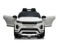 Land Rover Range Rover Evoque 12V – Детски акумулаторен джип, Бял, EVA гуми, снимка 3
