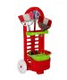 Детска количка за почистване Червена с аксесоари, снимка 1 - Други - 43312789