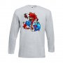 Мъжка тениска Mario Zombie VS Sonic Zombie Игра,Изненада,Подарък,Празник,Повод, снимка 10