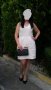 Елегантна бяла рокля H&M, снимка 1 - Рокли - 39890929