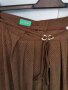 Кафява елегантна пола , снимка 5