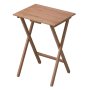Сгъваема дървена маса в естествен дървесен цвят, снимка 1 - Маси - 43929783