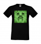 Мъжка тениска Creeper Face 3,майнкрафт,Minecraft,Игра,Забавление,подарък,Изненада,Рожден Ден., снимка 2