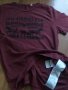 Levi's Burgundy Crew Neck Logo T-Shirt - страхотна мъжка тениска, снимка 9
