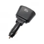 Разклонител за автомобилен контакт + двойно USB QC3.0 бързо зарядно, снимка 14