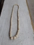 Стар дълъг гердан накит колие Слонова кост, снимка 4
