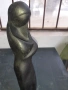 Уникална чугунена статуетка фигура - Мадоната 3,6кг., снимка 3